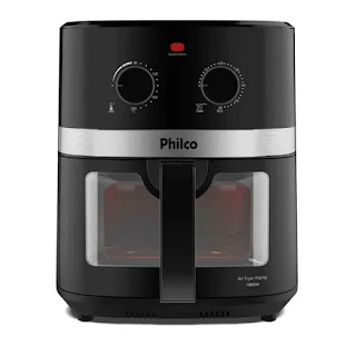 Air Fryer Philco Glass Redstone